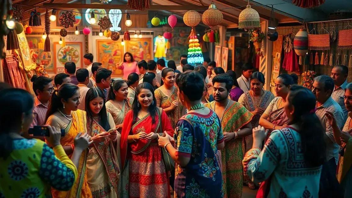 Como participar de um festival cultural