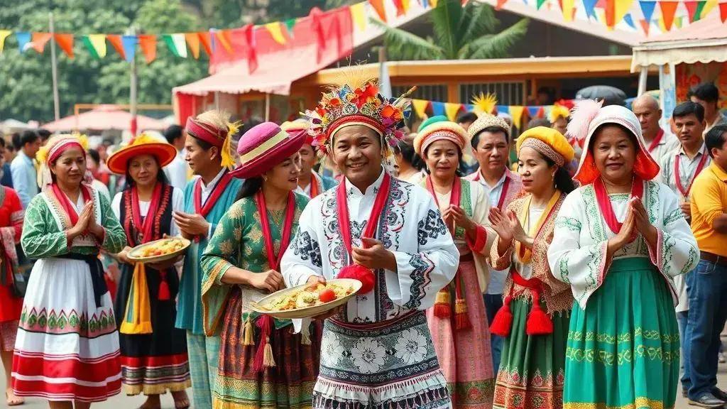 Como as culturas locais influenciam as festividades
