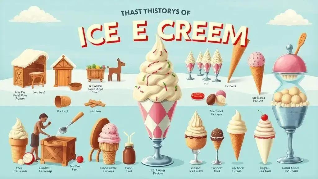 Histórias fascinantes do sorvete