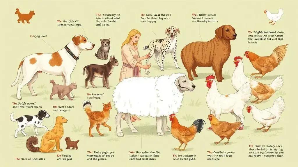 Curiosidades sobre a domesticação de espécies