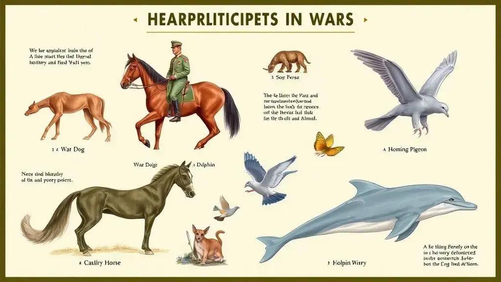 Animais que participaram de guerras