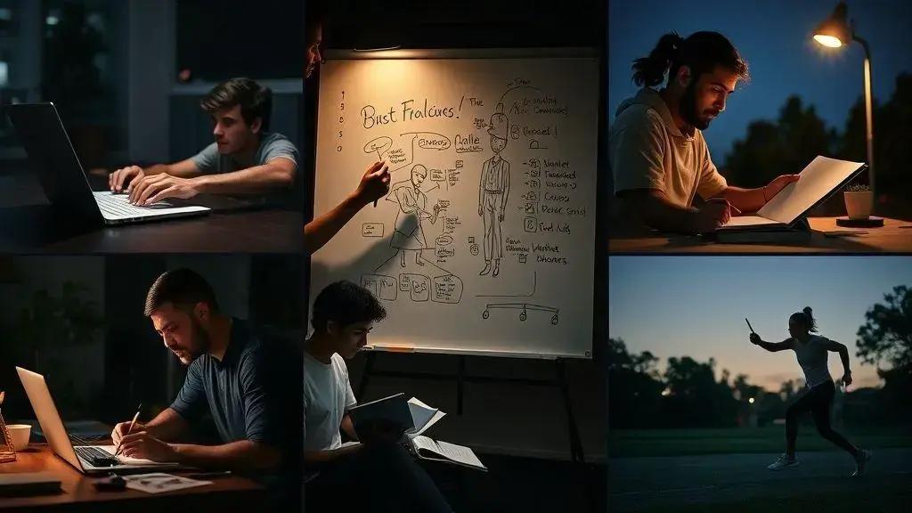 Histórias inspiradoras de pessoas que utilizam a noite a seu favor