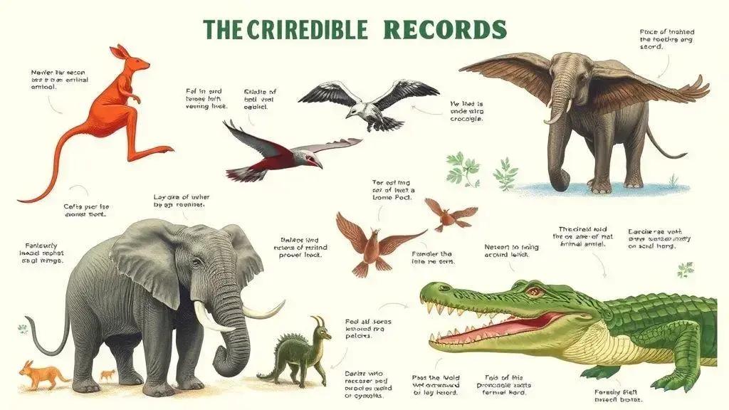 Os recordes animais mais inacreditáveis