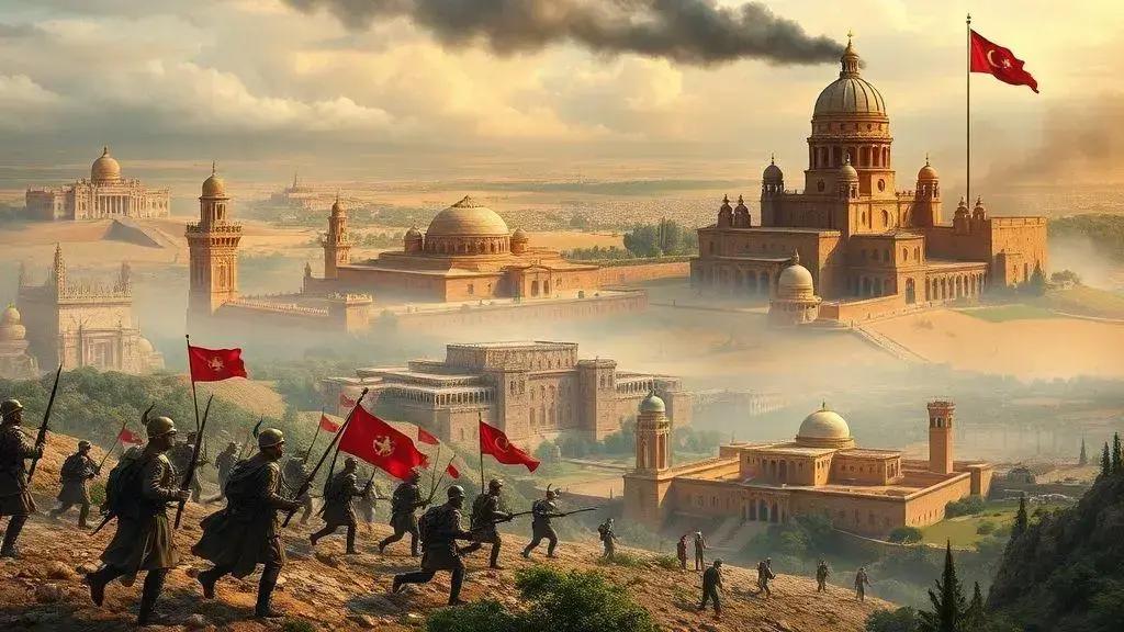 Como as guerras moldaram os grandes impérios