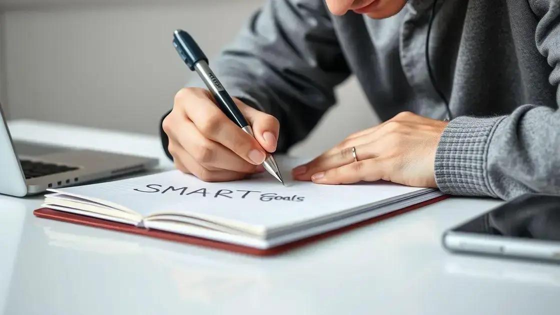 Estabeleça metas reais e alcançáveis