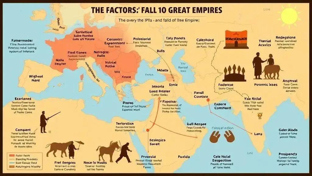 Os erros que levaram à queda de grandes impérios