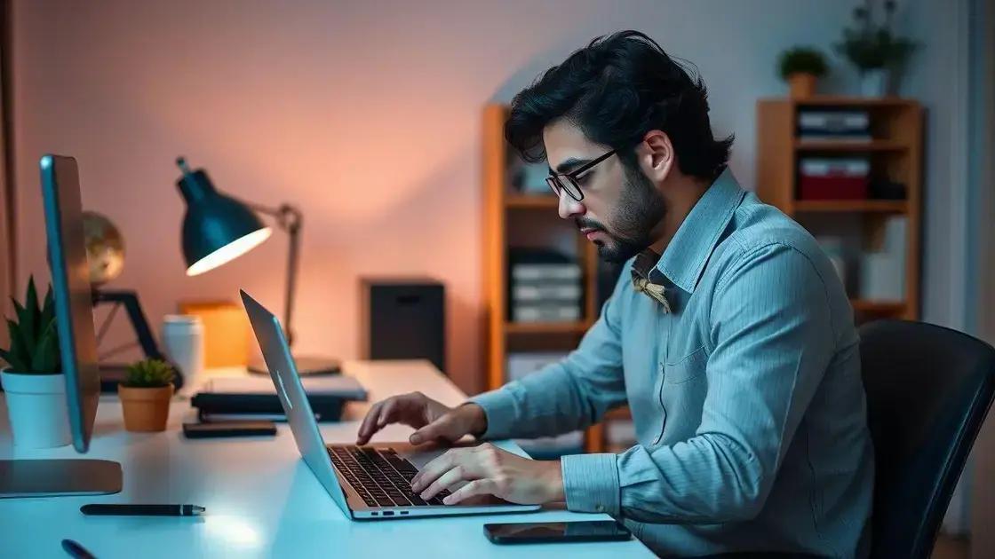 Dicas para manter o foco no home office