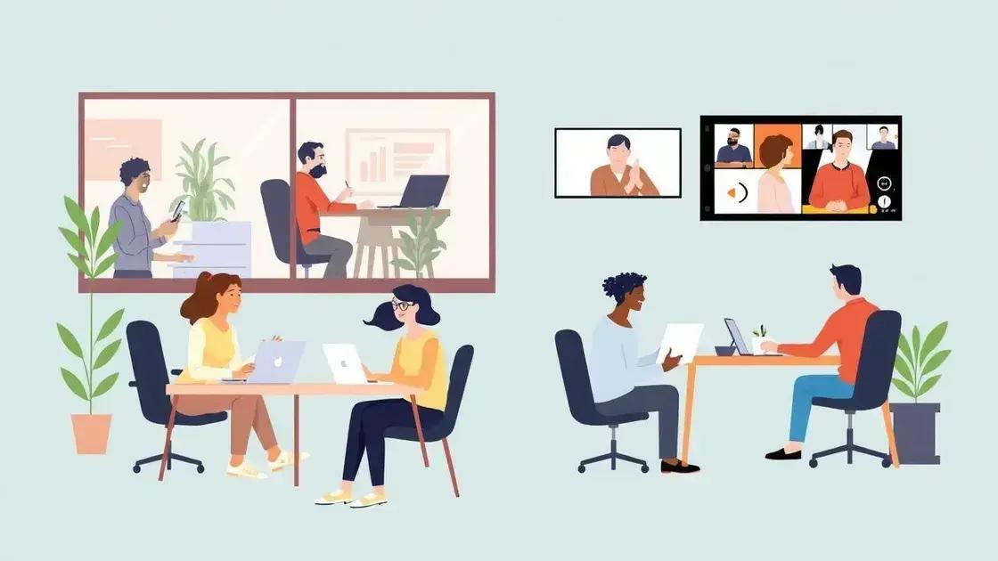 Benefícios e desafios do trabalho híbrido