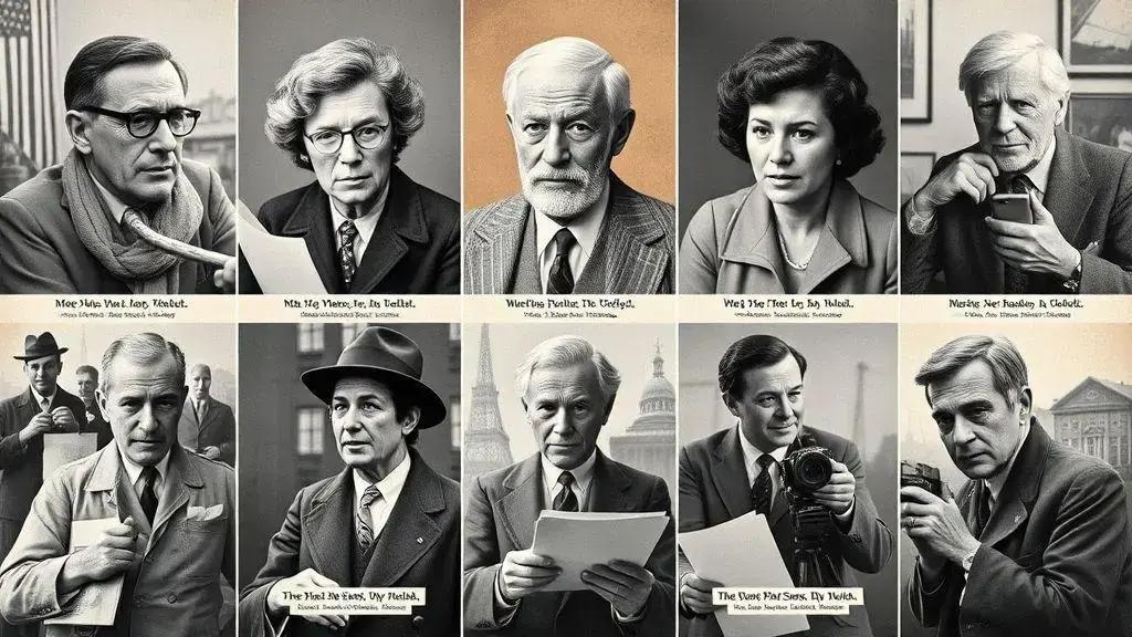 Personagens marcantes da imprensa histórica Personagens marcantes da imprensa histórica