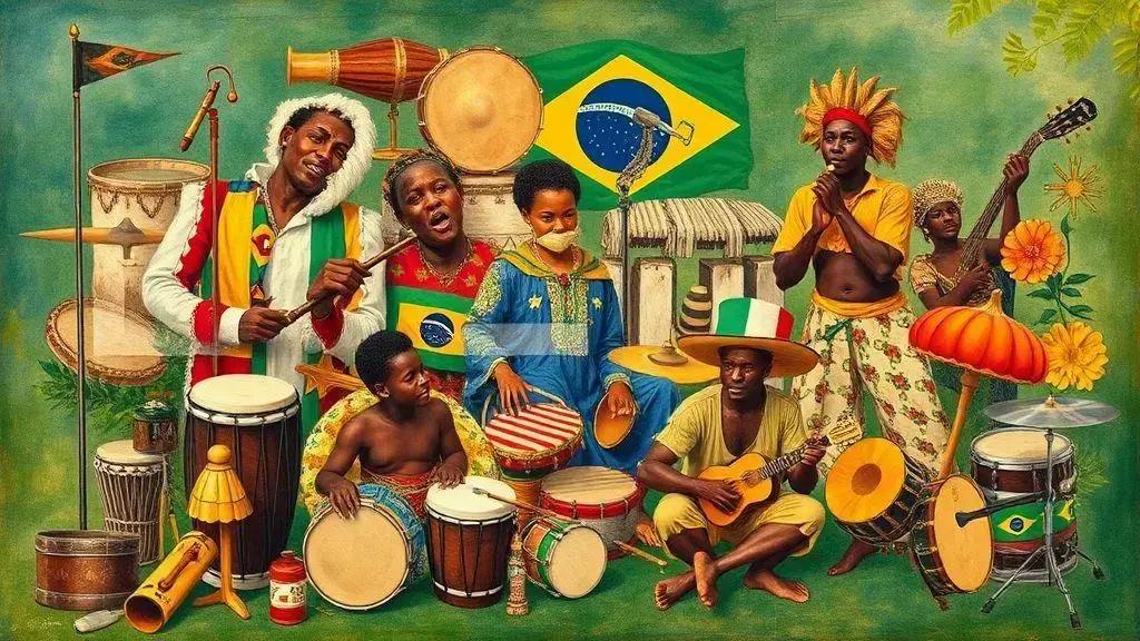 Influências culturais na música brasileira Influências culturais na música brasileira