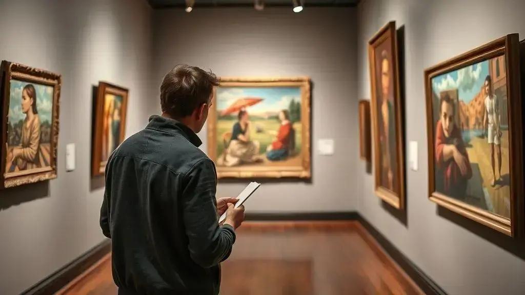 Como apreciar diferentes estilos de pintura