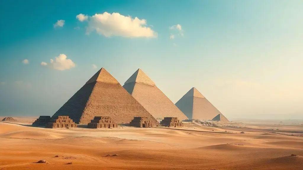 Os mistérios das pirâmides egípcias