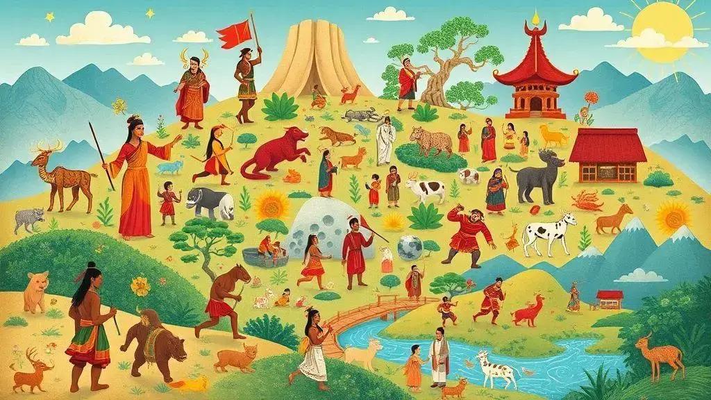 O que são mitos populares?