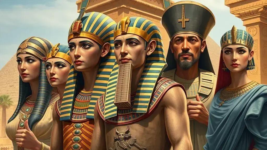 Personagens históricos fascinantes do Egito Antigo
