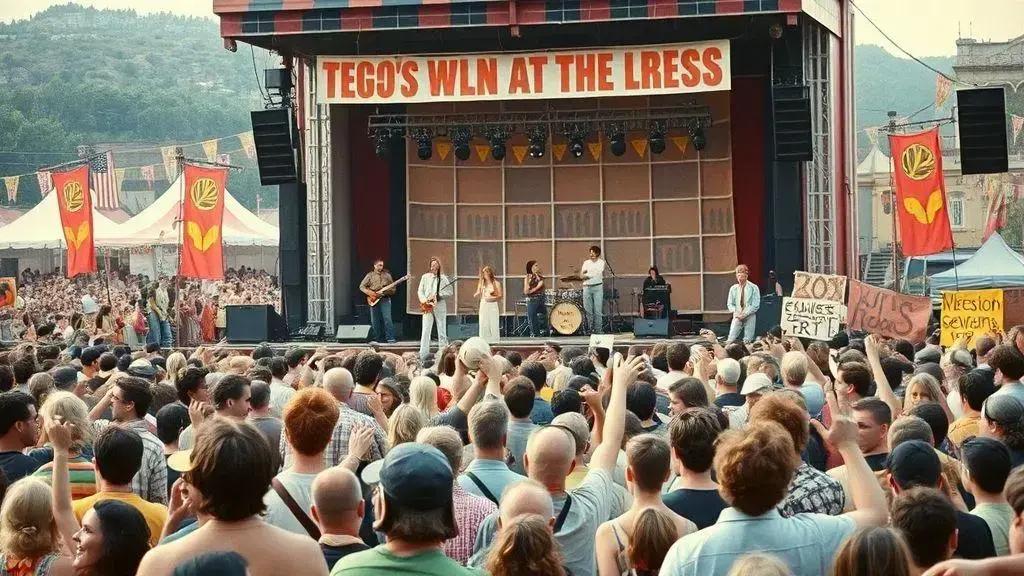 O surgimento dos festivais de música no século XX