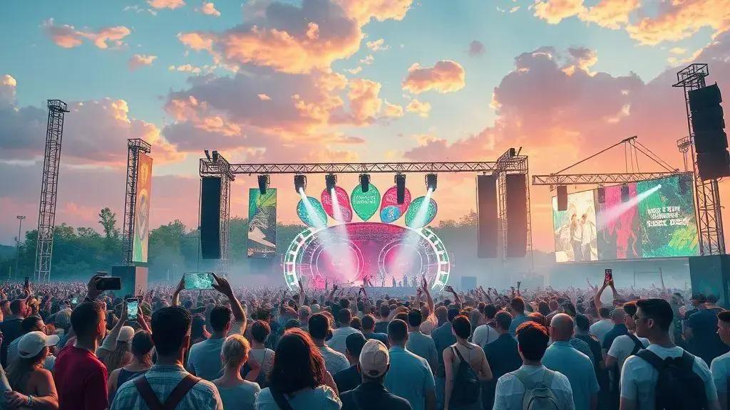 Desafios e o futuro dos festivais de música