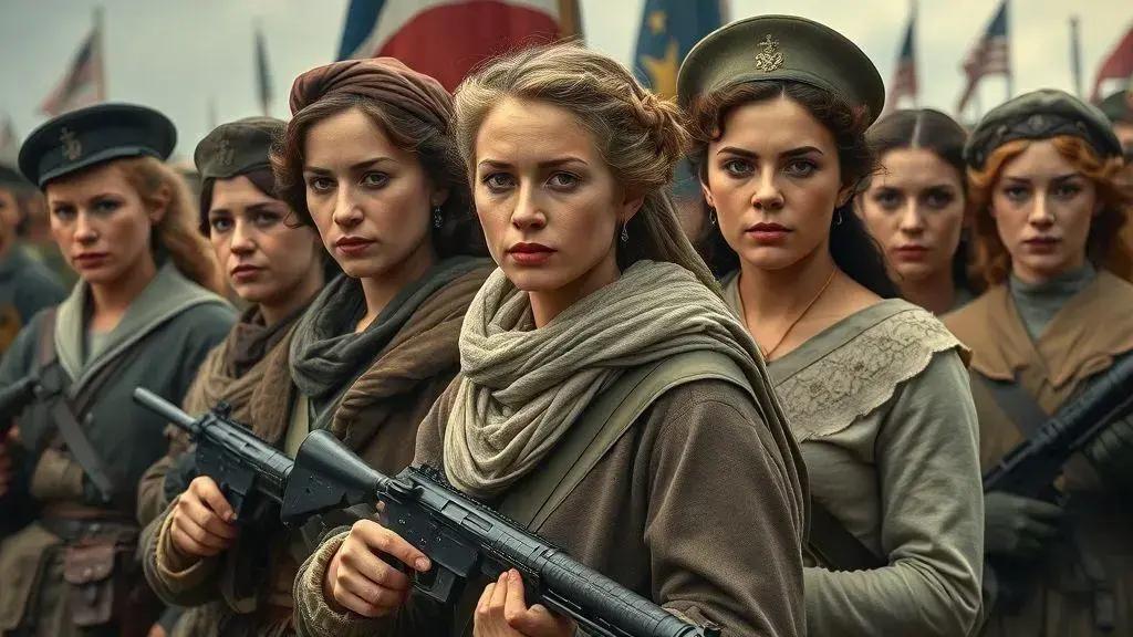 As mulheres nas guerras que transformaram países