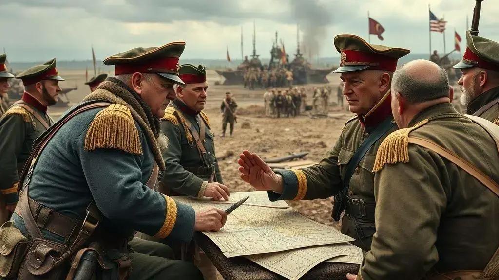 Principais líderes e estrategistas militares