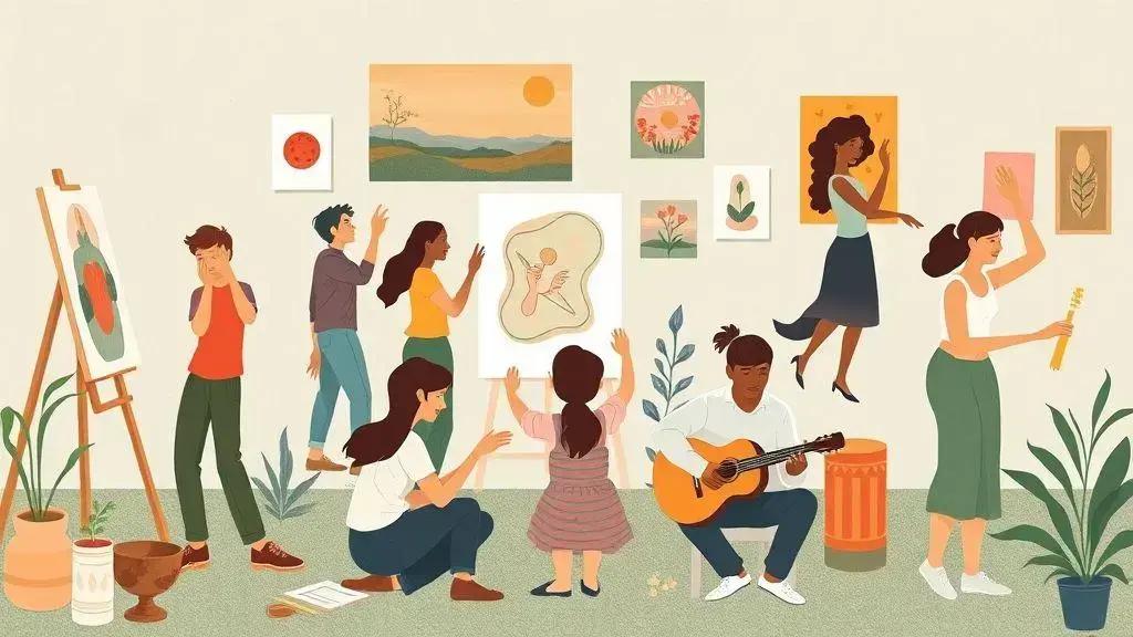 Como a arte influencia no bem-estar emocional