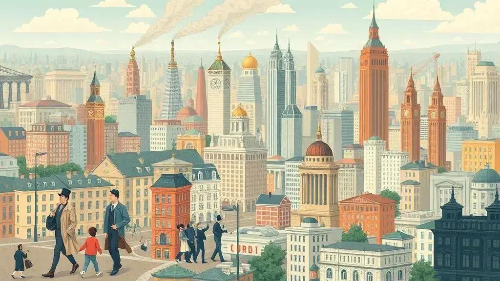 Mudanças sociais e políticas na evolução urbana Mudanças sociais e políticas na evolução urbana