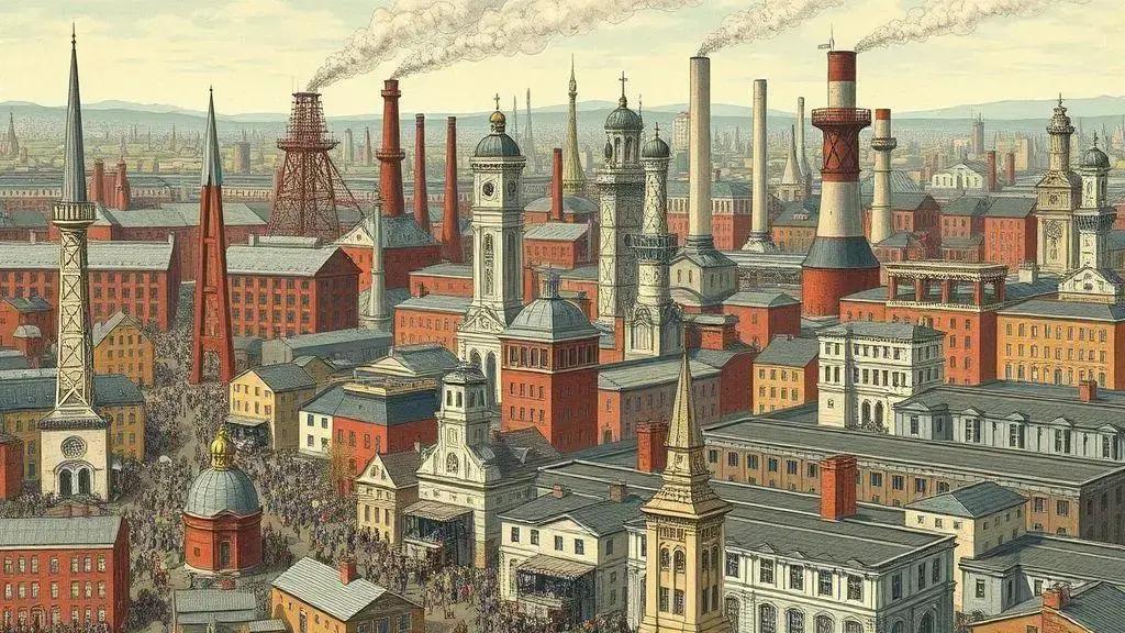 A Revolução Industrial e o crescimento das cidades A Revolução Industrial e o crescimento das cidades