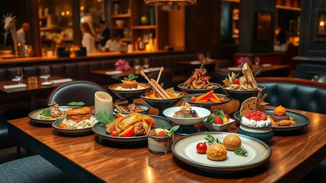 A história da culinária como forma de arte