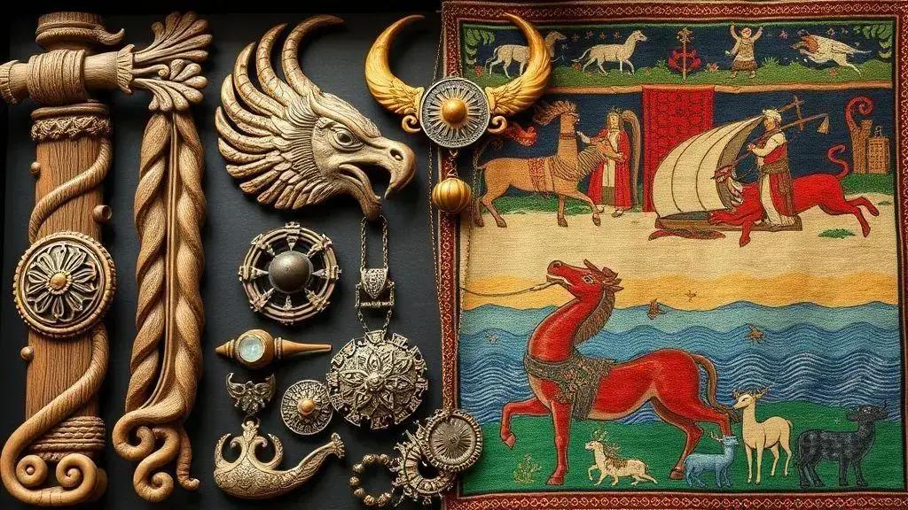 A influência da cultura viking na arte