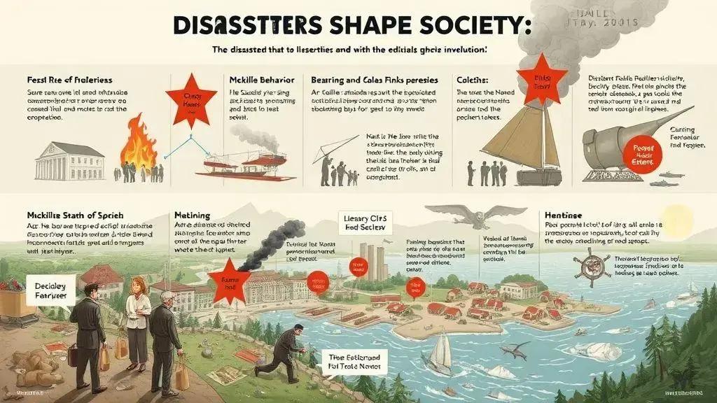 Como as catástrofes moldaram a sociedade Como as catástrofes moldaram a sociedade