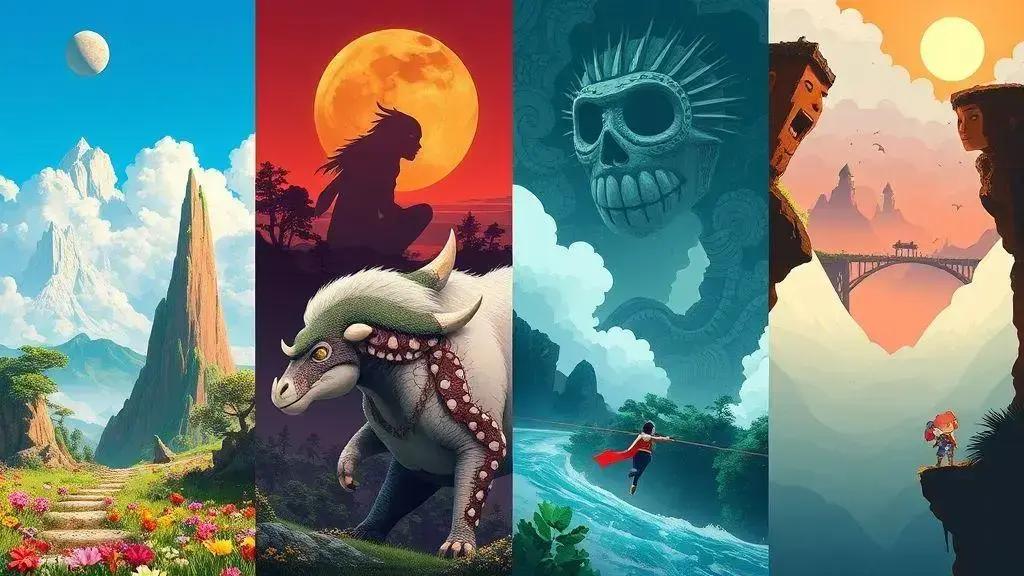 Exemplos de jogos que são obras de arte