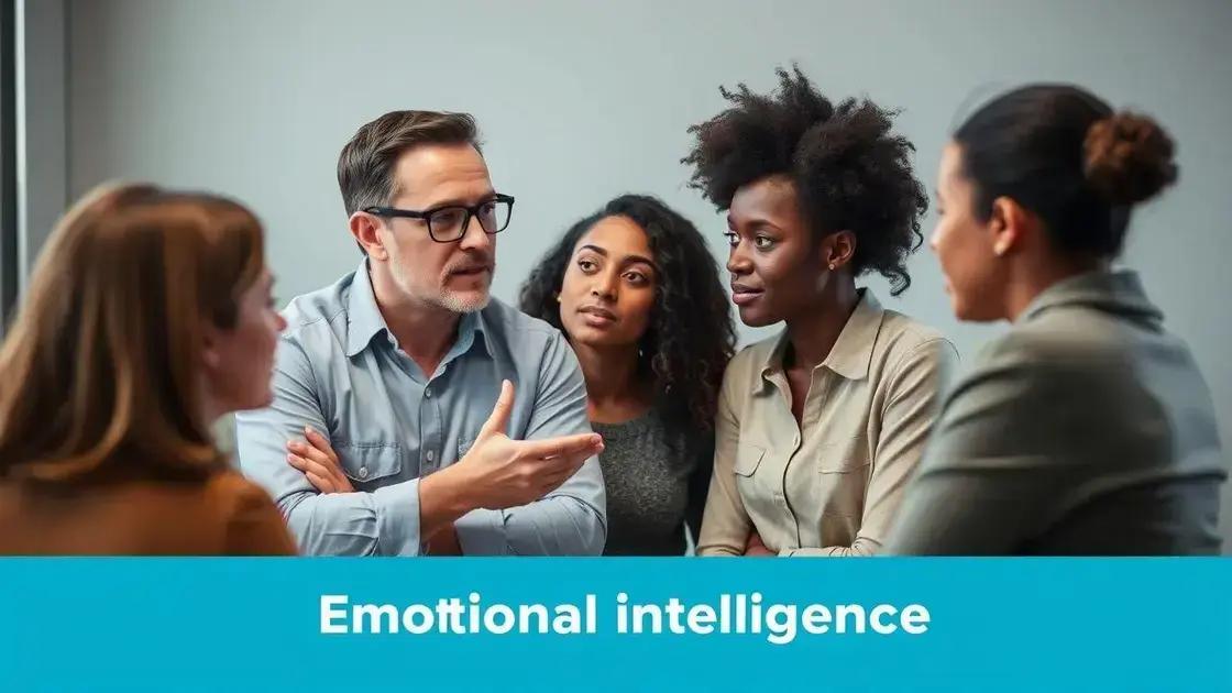Importância da inteligência emocional no trabalho