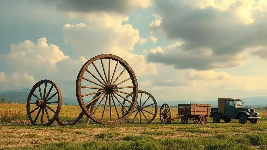 O surgimento da roda e sua importância histórica