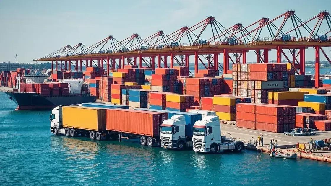 Transporte marítimo: do comércio à globalização