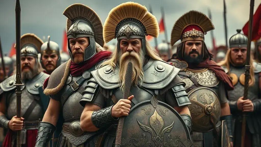 Os guerreiros mais influentes da história Os guerreiros mais influentes da história