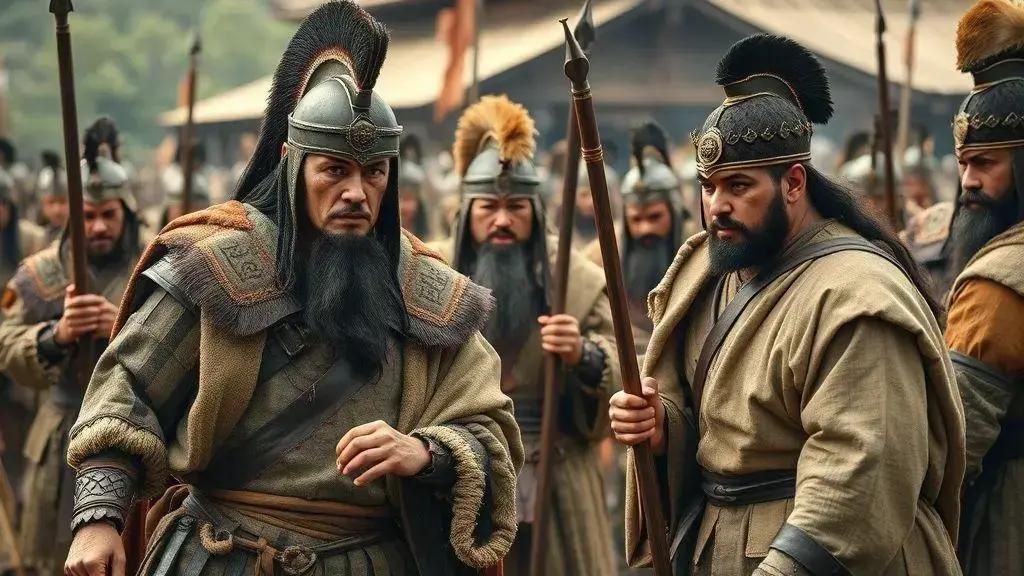 A vida cotidiana dos guerreiros antigos A vida cotidiana dos guerreiros antigos