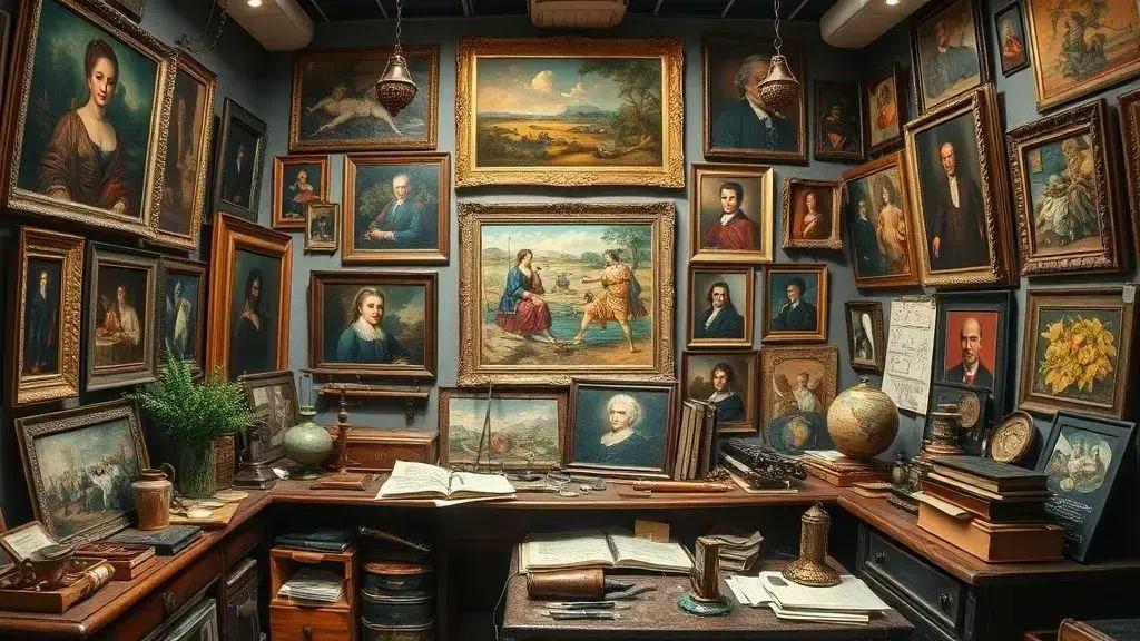 O que são curiosidades do mundo artístico?