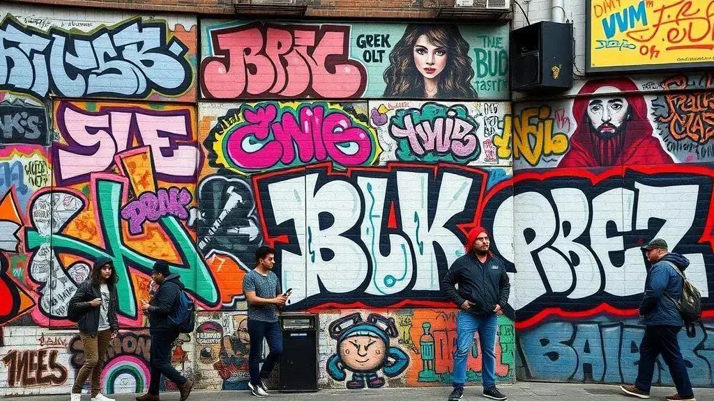 A influência dos grafites na cultura popular