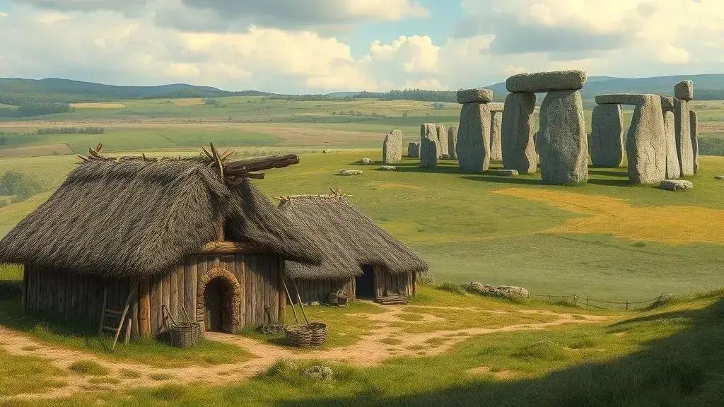 A pré-história e as primeiras construções