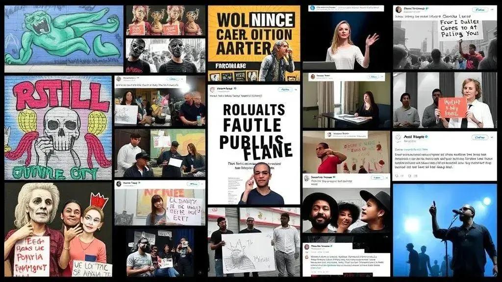 Impacto da arte na formação da opinião pública