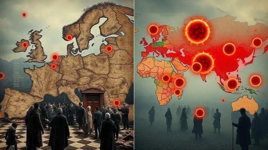 O que são pandemias históricas?