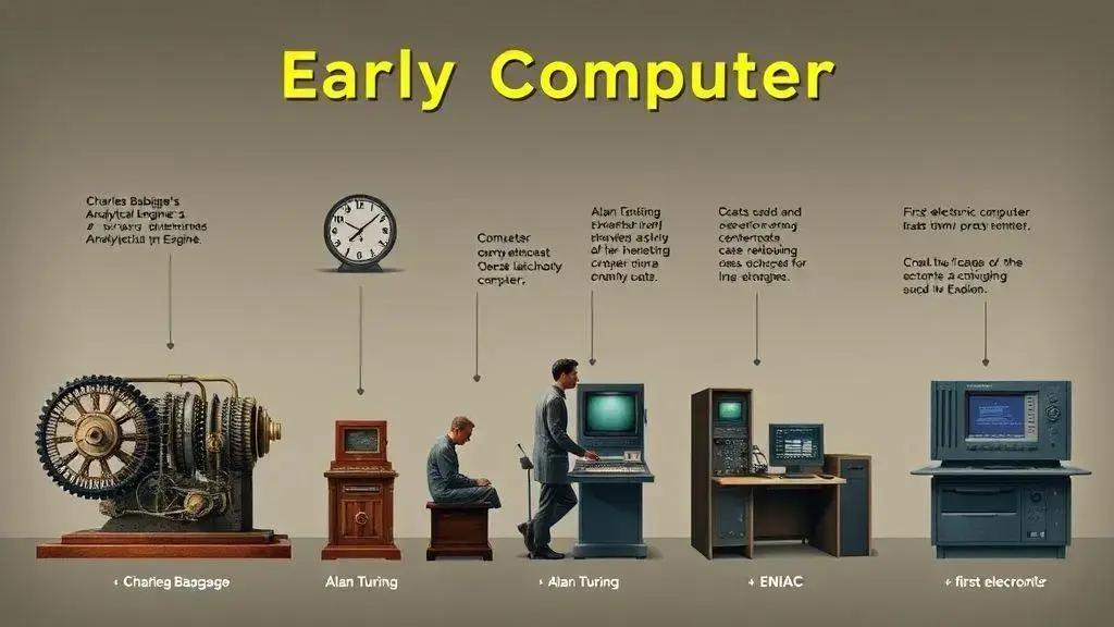 A origem dos primeiros computadores