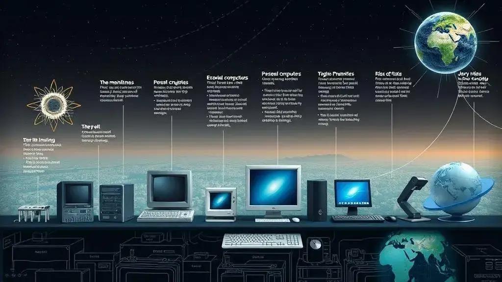 Principais marcos na evolução dos computadores