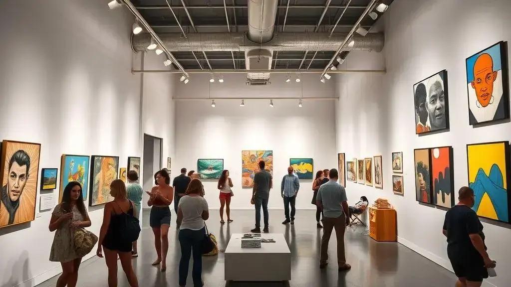 Principais galeria de arte contemporânea