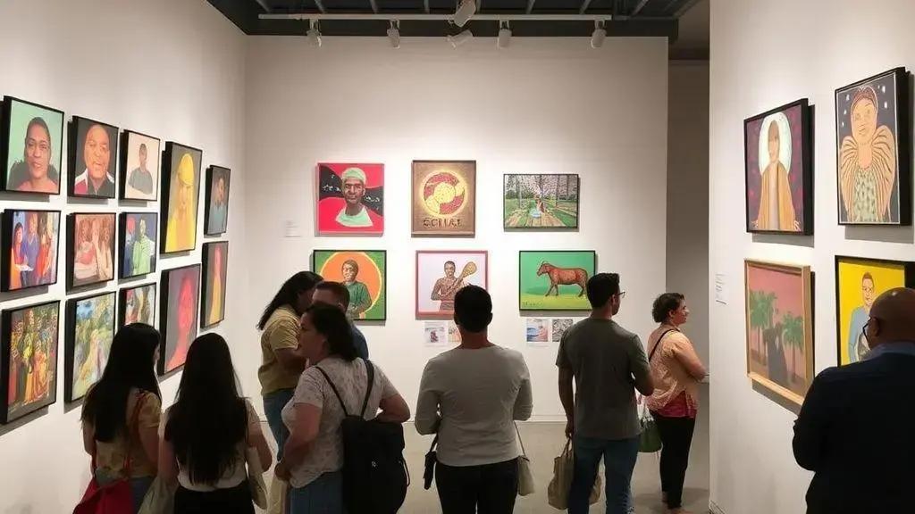 Impacto cultural das exposições de arte