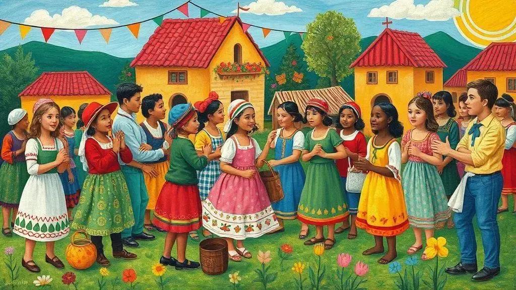 Como a arte naif reflete a cultura popular