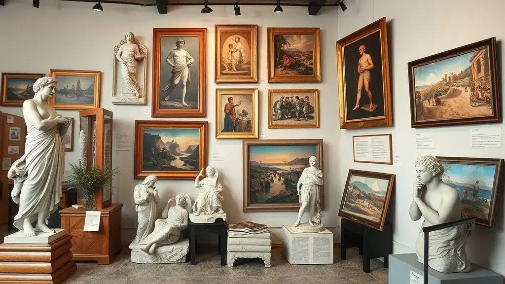 A arte e a literatura no Mediterrâneo