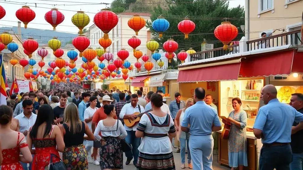 Tradições e festivais da região