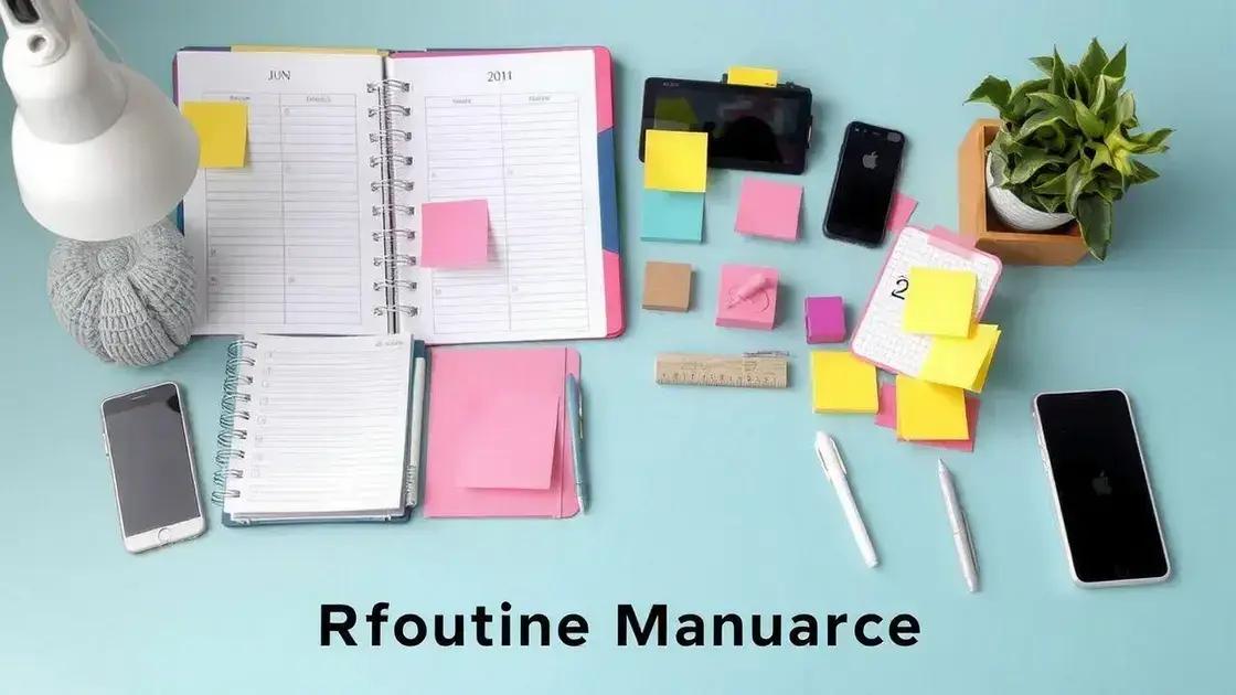 Técnicas eficazes de organização pessoal