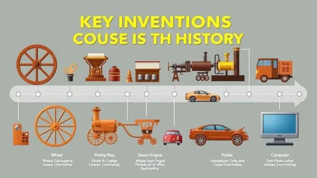 Invenções que mudaram o curso da história