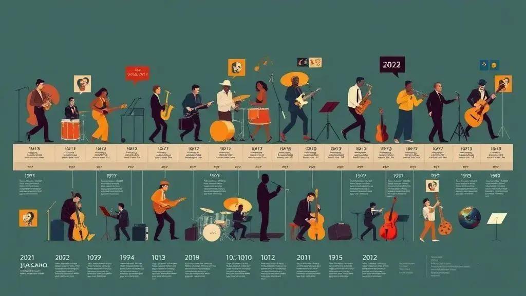 A evolução do jazz pelo século XX