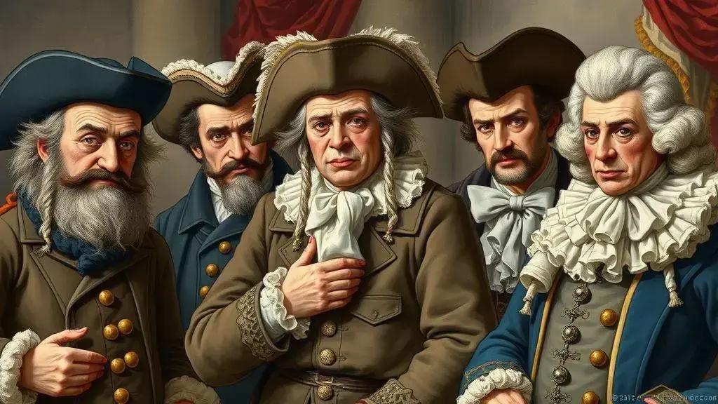 Personagens excêntricos da revolução francesa Personagens excêntricos da revolução francesa